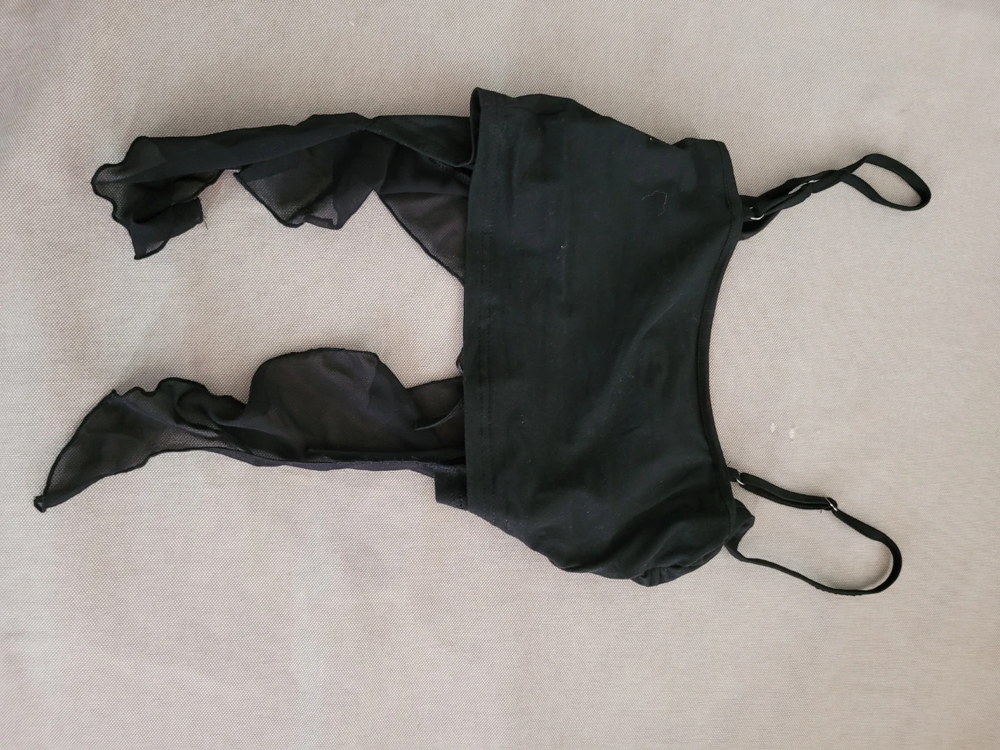 Black Chiffon Cover-Up - photo 2