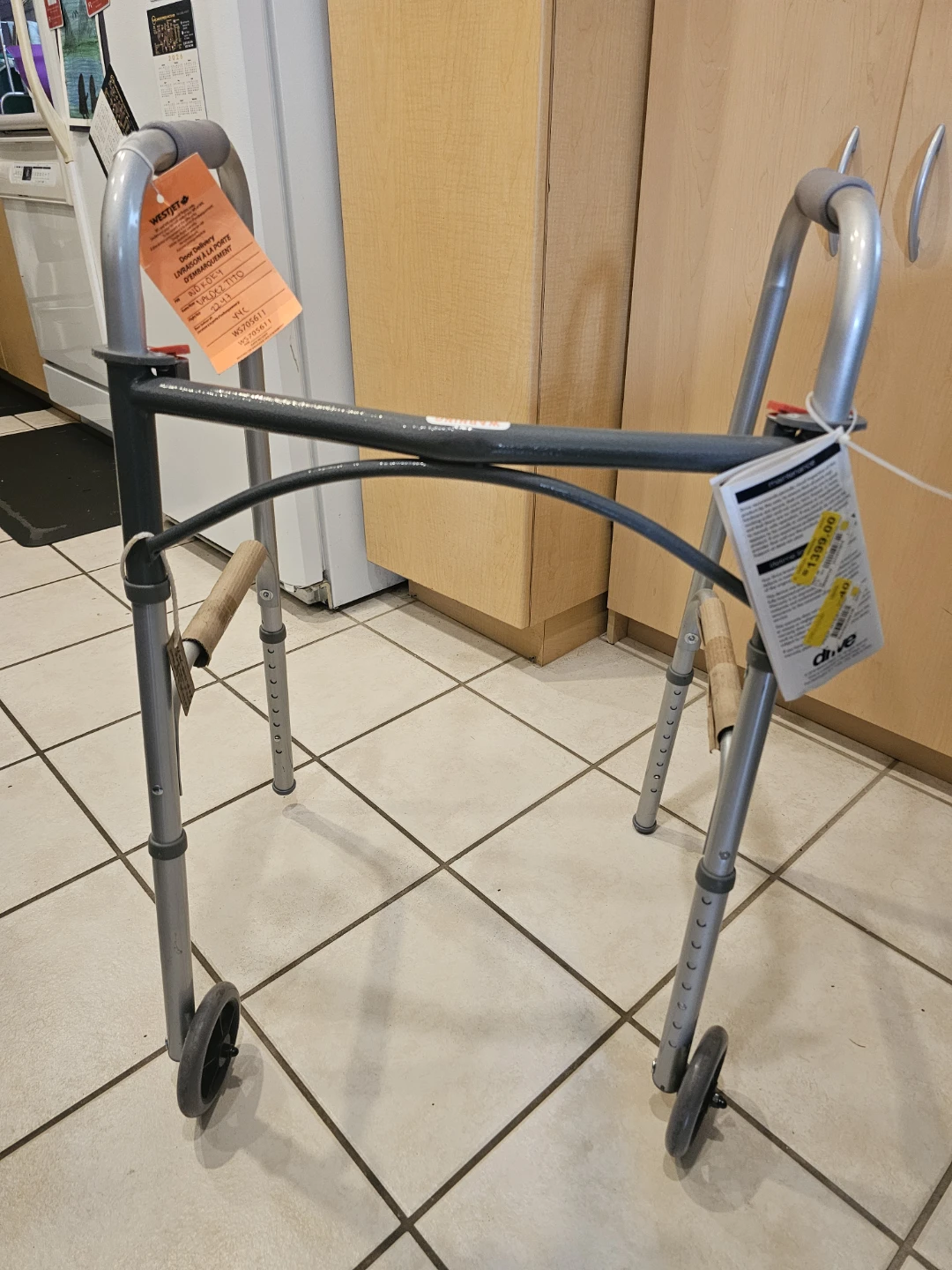 Drive Medical Walker with Wheels - photo 2