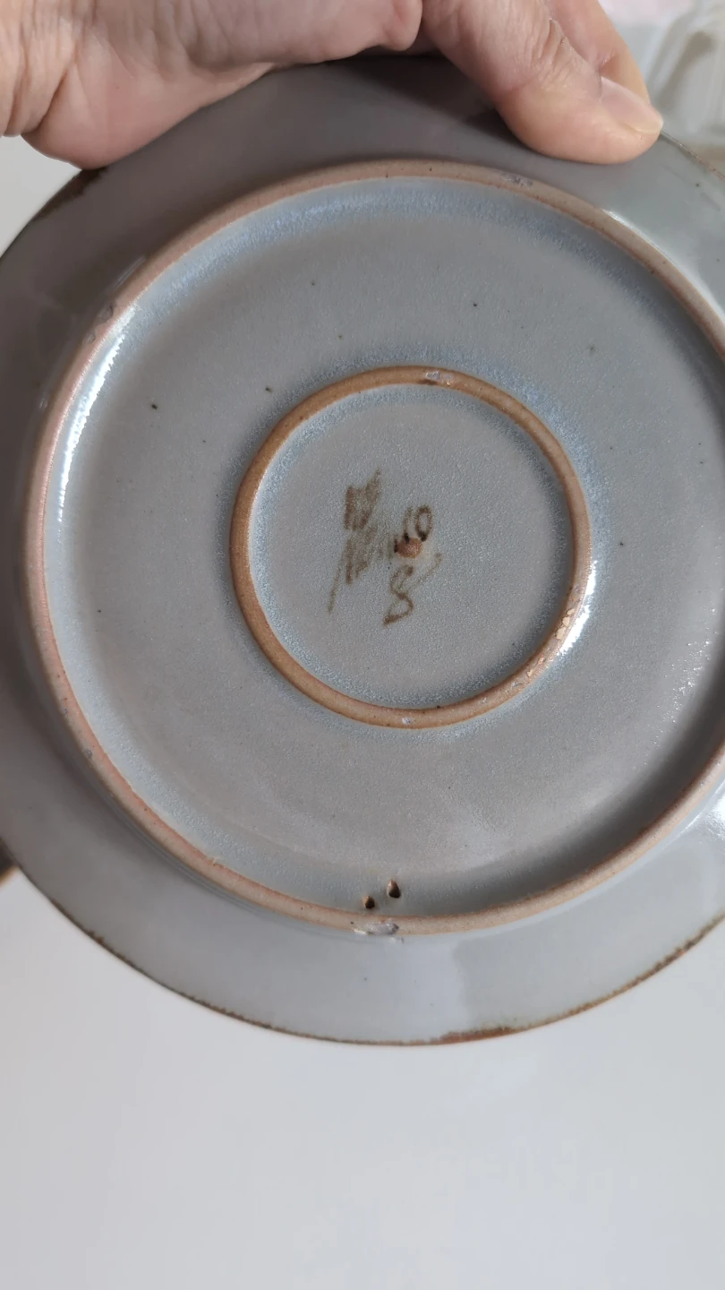 Vintage Hand Painted Mexican Pottery Plates signed by artist - photo 4