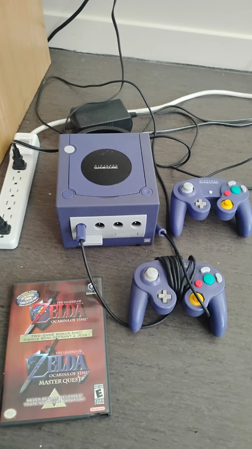 Nintendo GameCube Console and Zelda