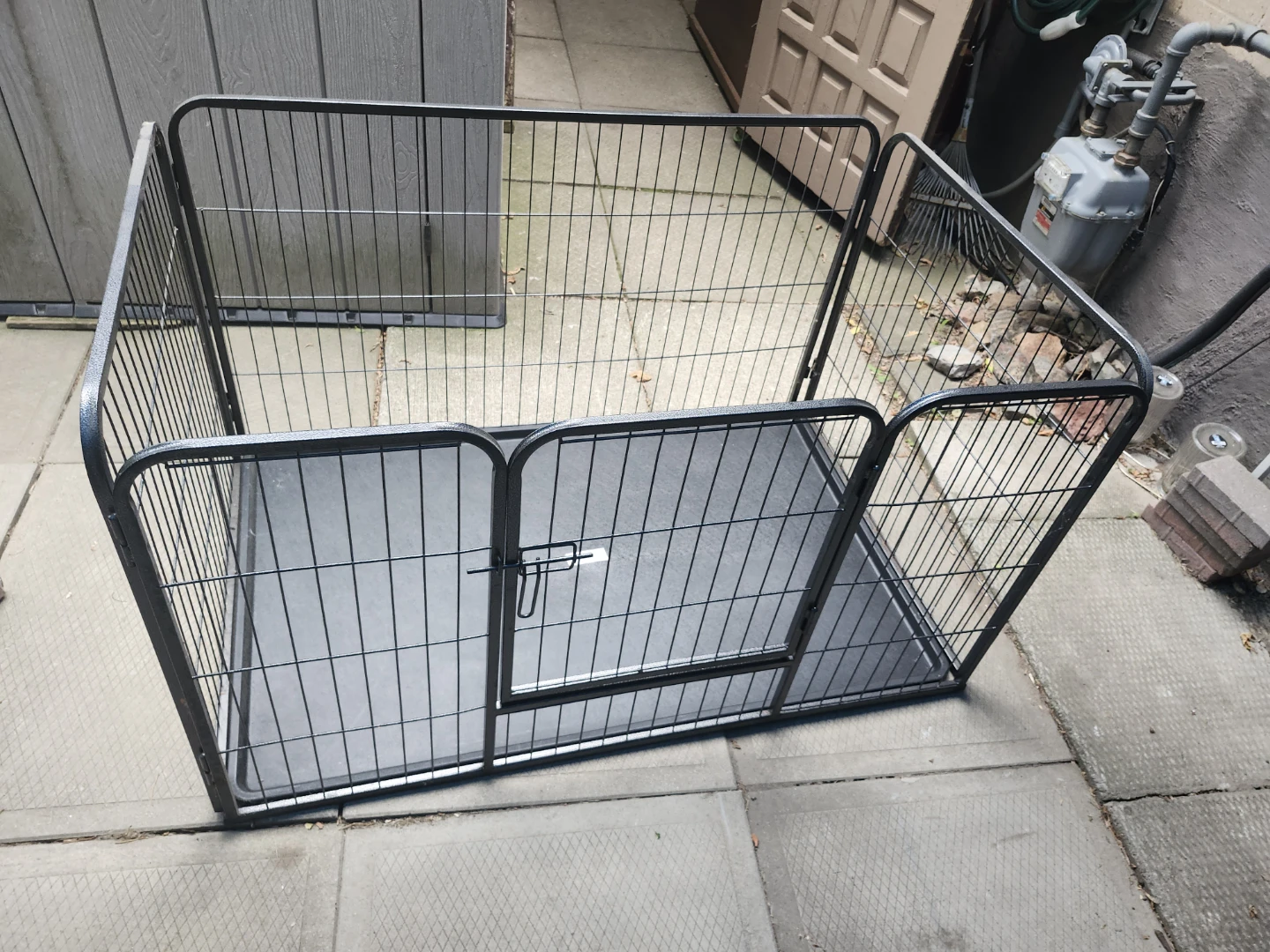 Pet Playpen / Cage with Tray 4 x 2.5 x  2.5 ft high LIKE NEW