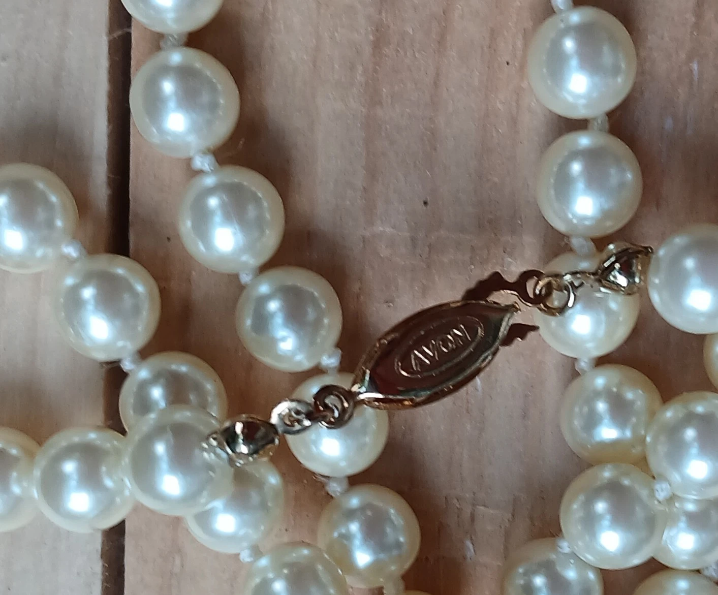 Vintage 48" AVON Faux Pearl Necklace