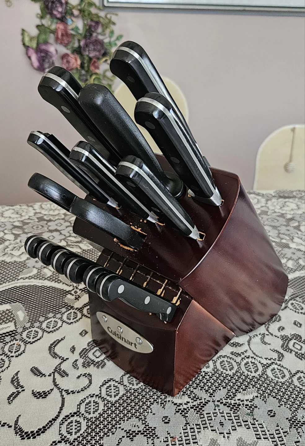 Cuisinart Knife Block Set with Kitchen Shears