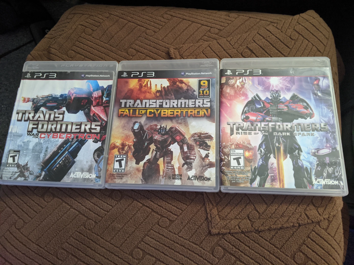 Transformers PS3 Cybertron Trilogy Bundle!