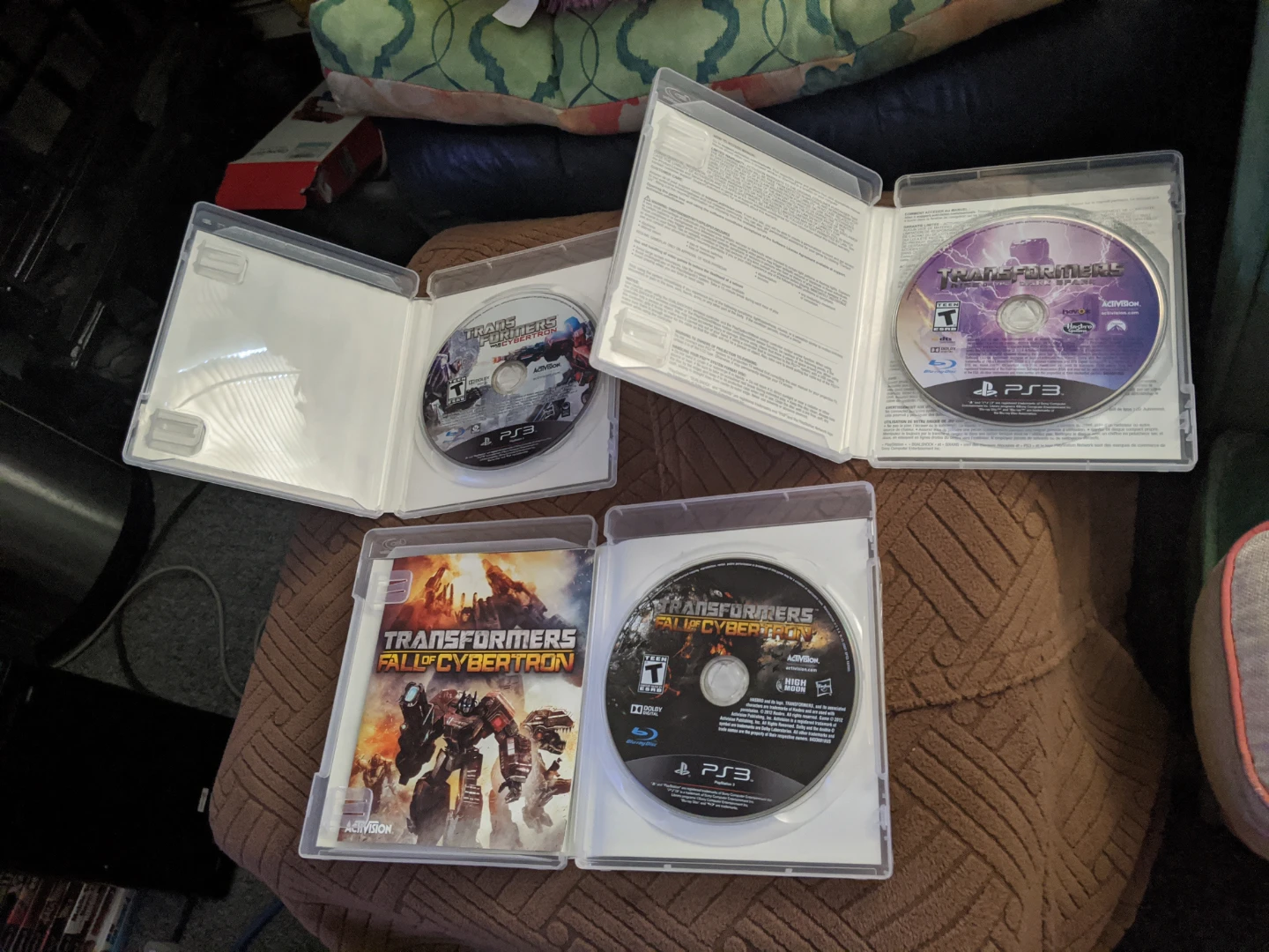 Transformers PS3 Cybertron Trilogy Bundle! - photo 2
