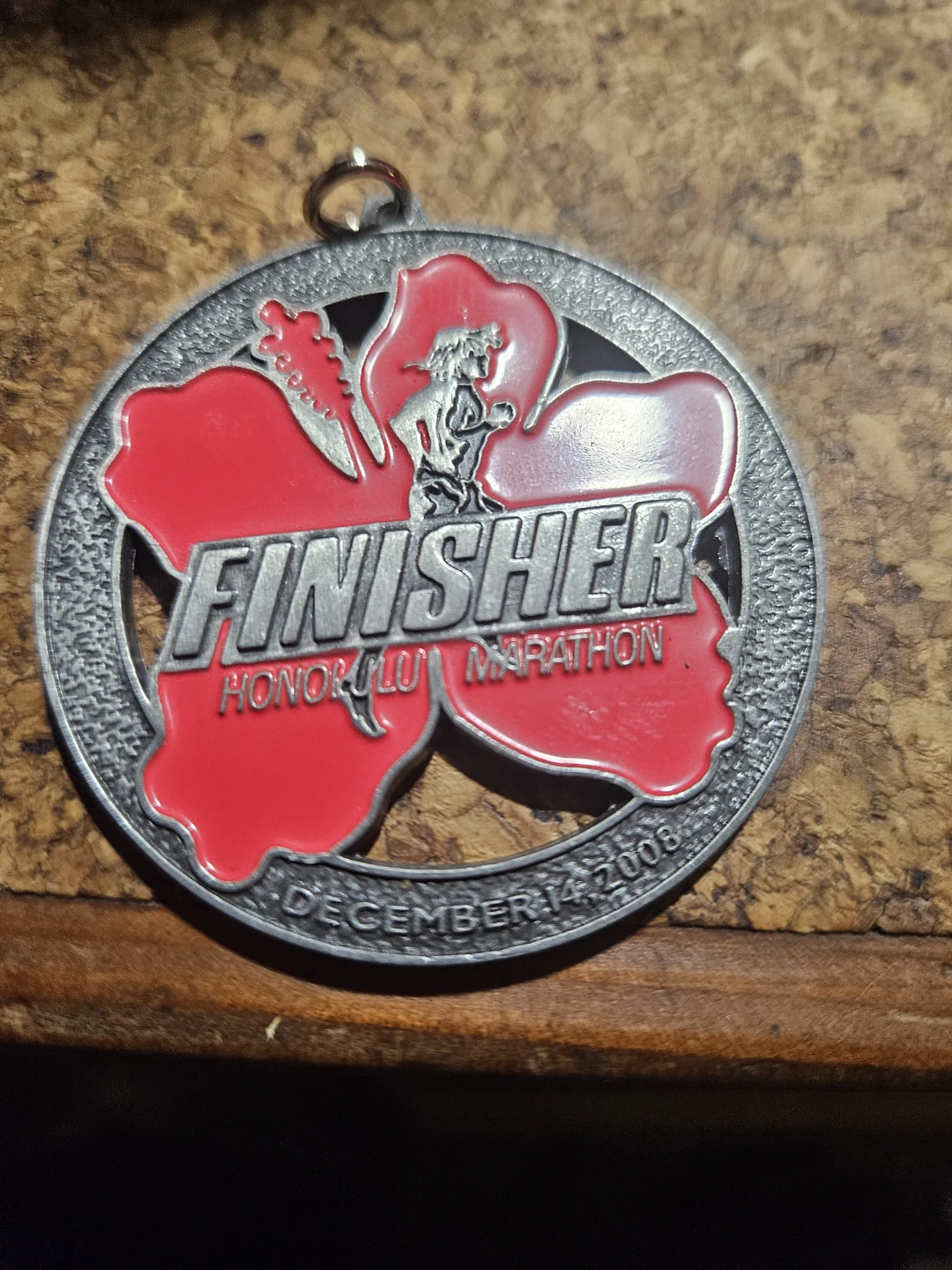 Honolulu Marathon Finisher Medal 2008 - photo 3