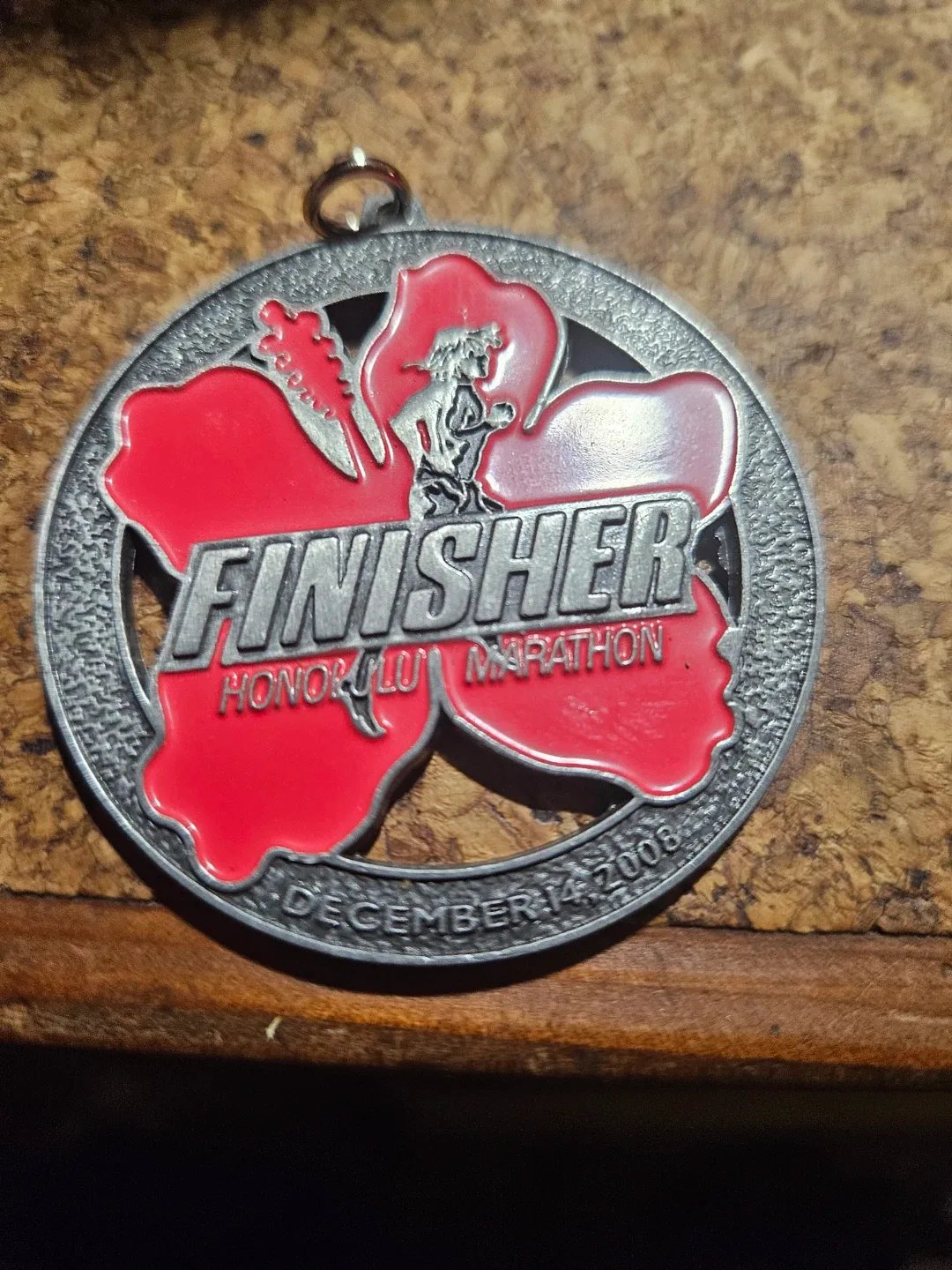 Honolulu Marathon Finisher Medal 2008 - photo 3