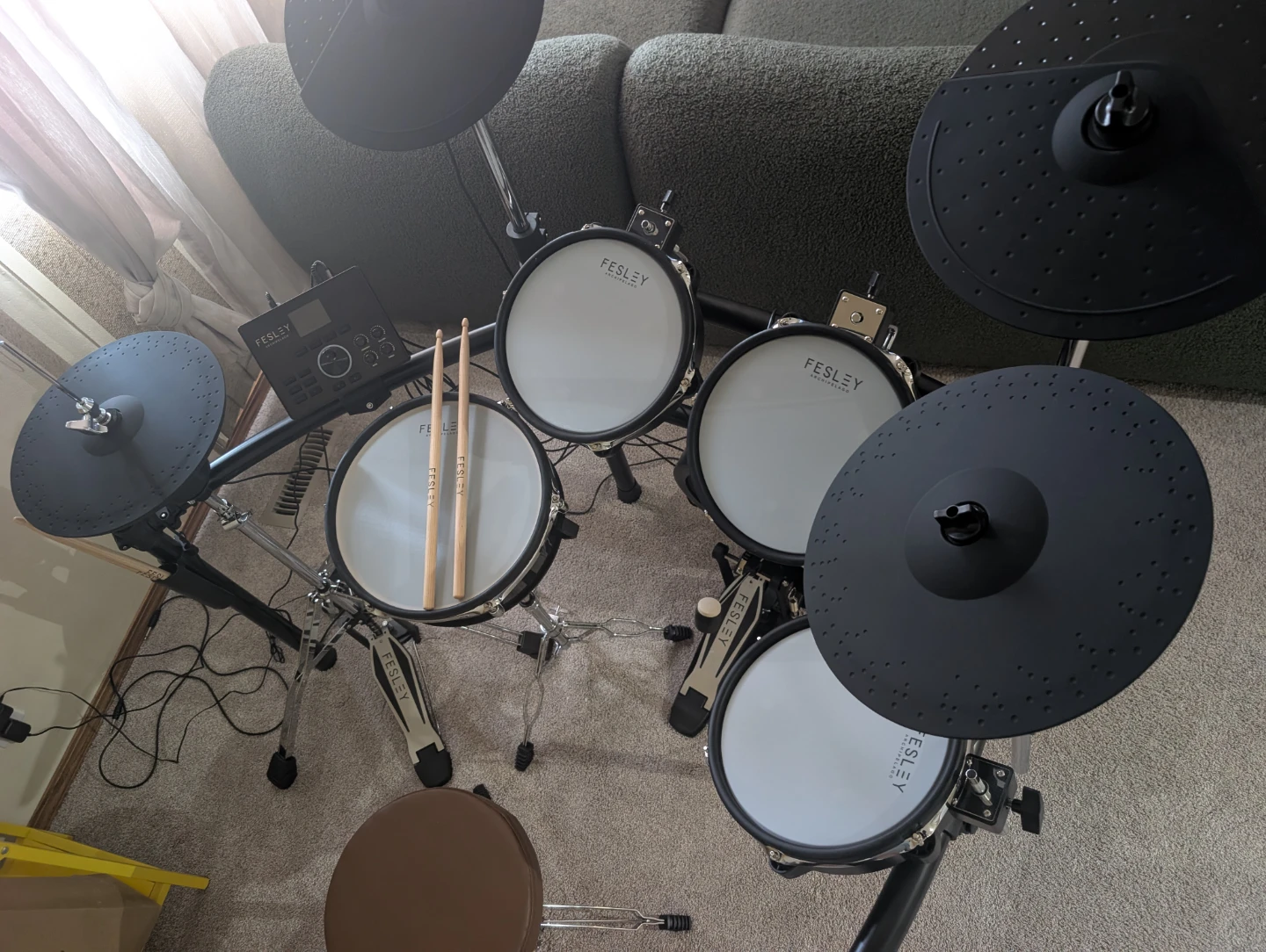 Fesley FD-1200 electric drum kit - photo 2