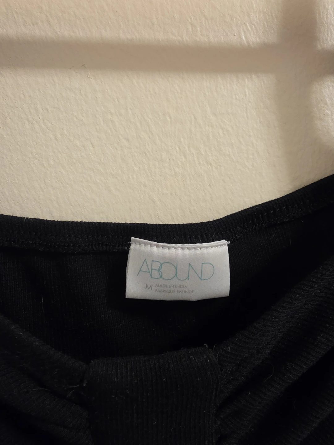 Black Long Sleeve Top Size M - photo 3