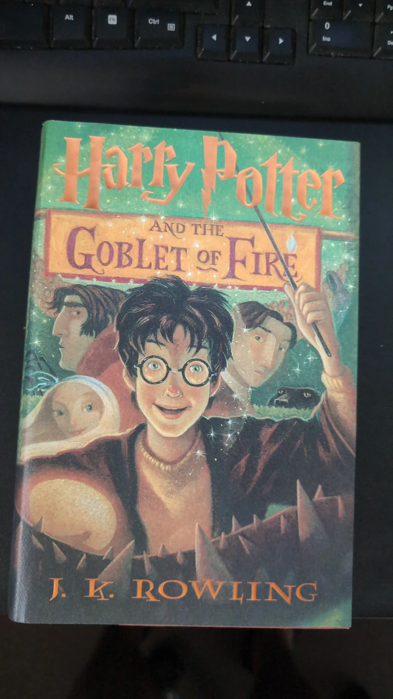 Harry Potter and the Goblet of Fire book by J.K. Rowling