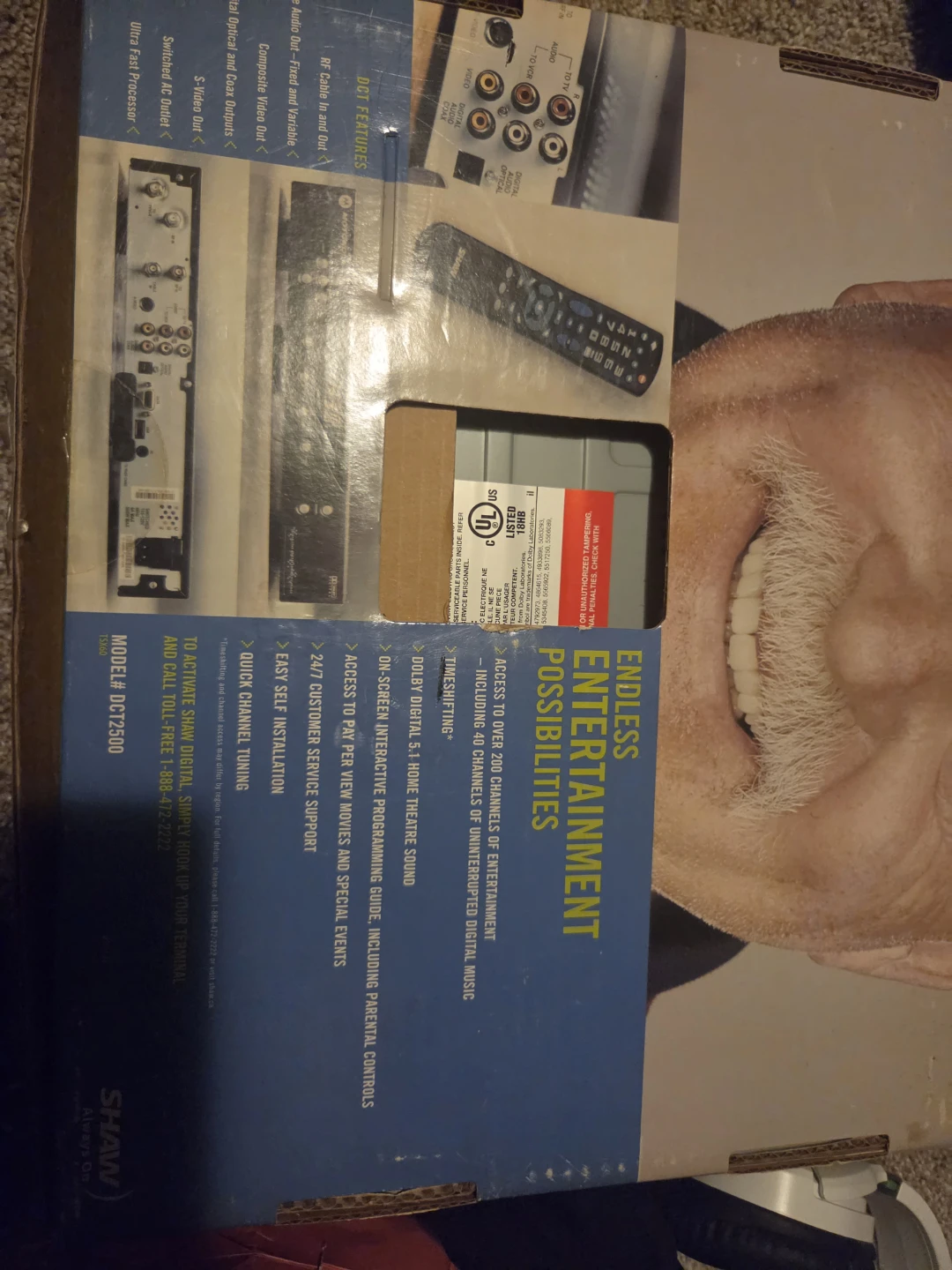 Vintage Shaw Digital Cable Box - photo 2