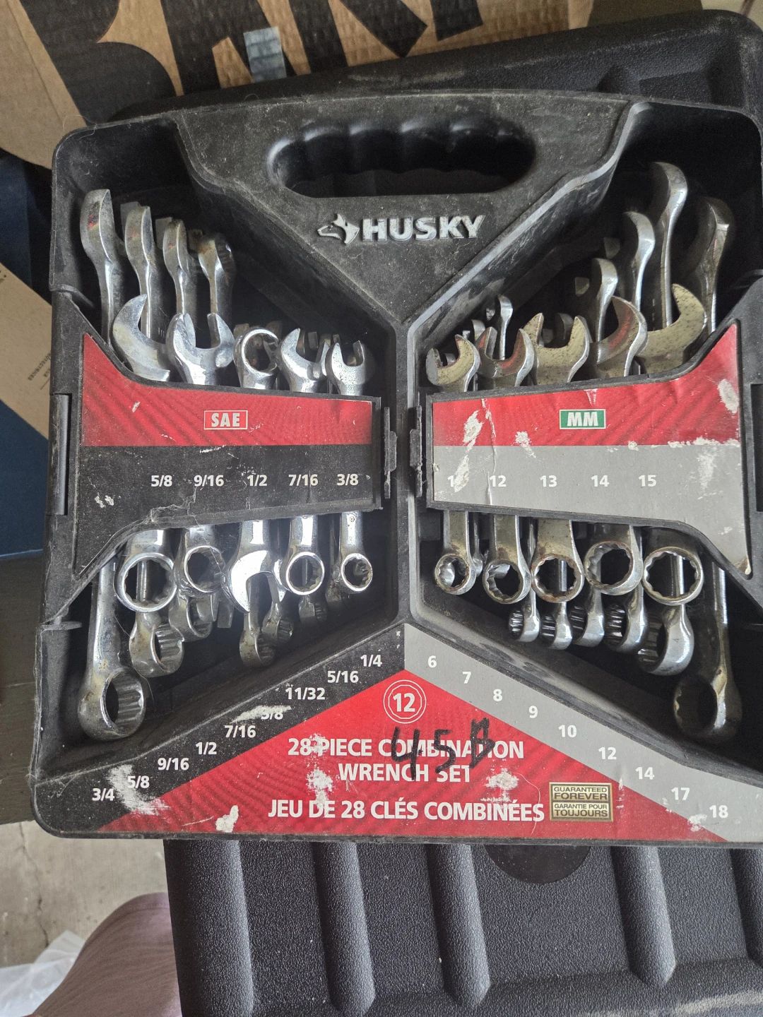 Husky 28-Piece Combination Wrench Set