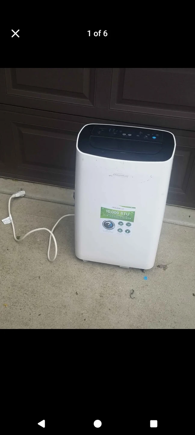 SoleusAir 10,000 BTU Portable Air Conditioner