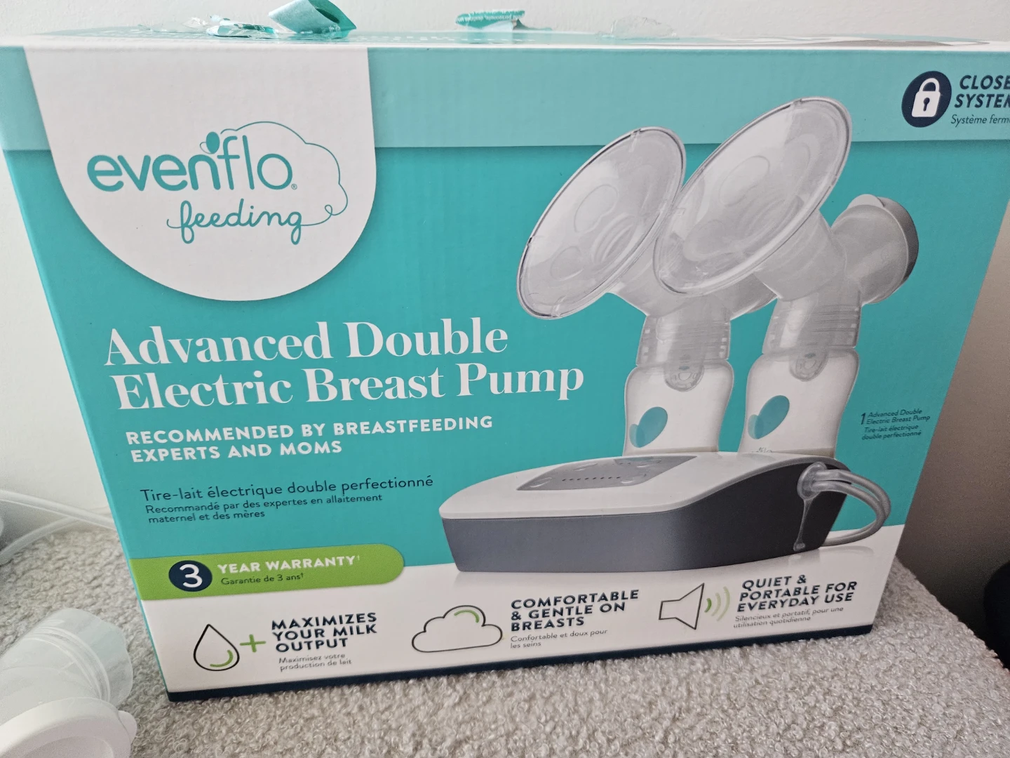 Evenflo Advanced Double Electric Breast Pump - photo 2
