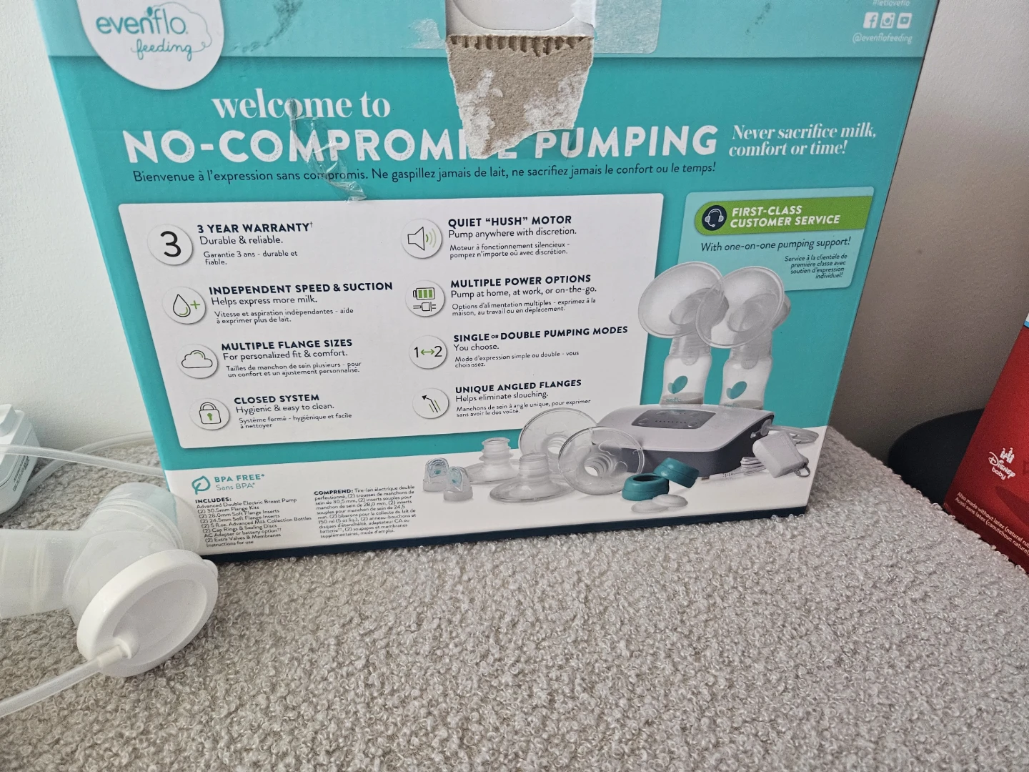 Evenflo Advanced Double Electric Breast Pump - photo 3
