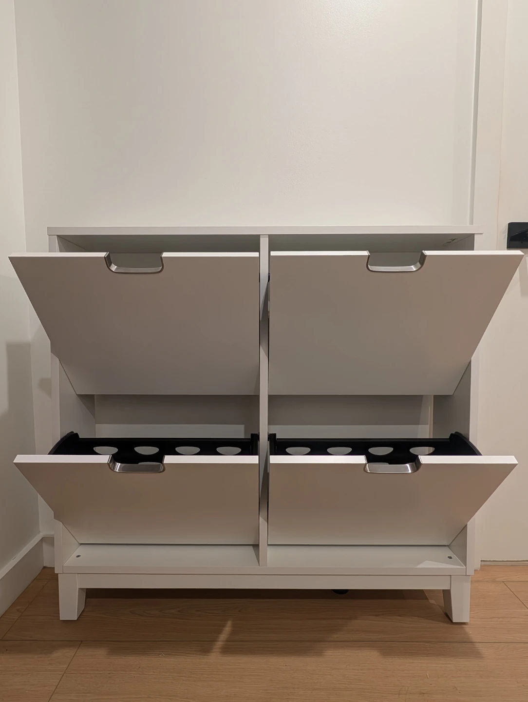 IKEA STÅLL 4-Compartment Shoe Cabinet - photo 2