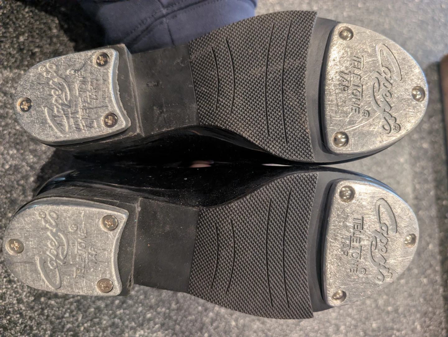 Capezio Black Tap Shoes - photo 2