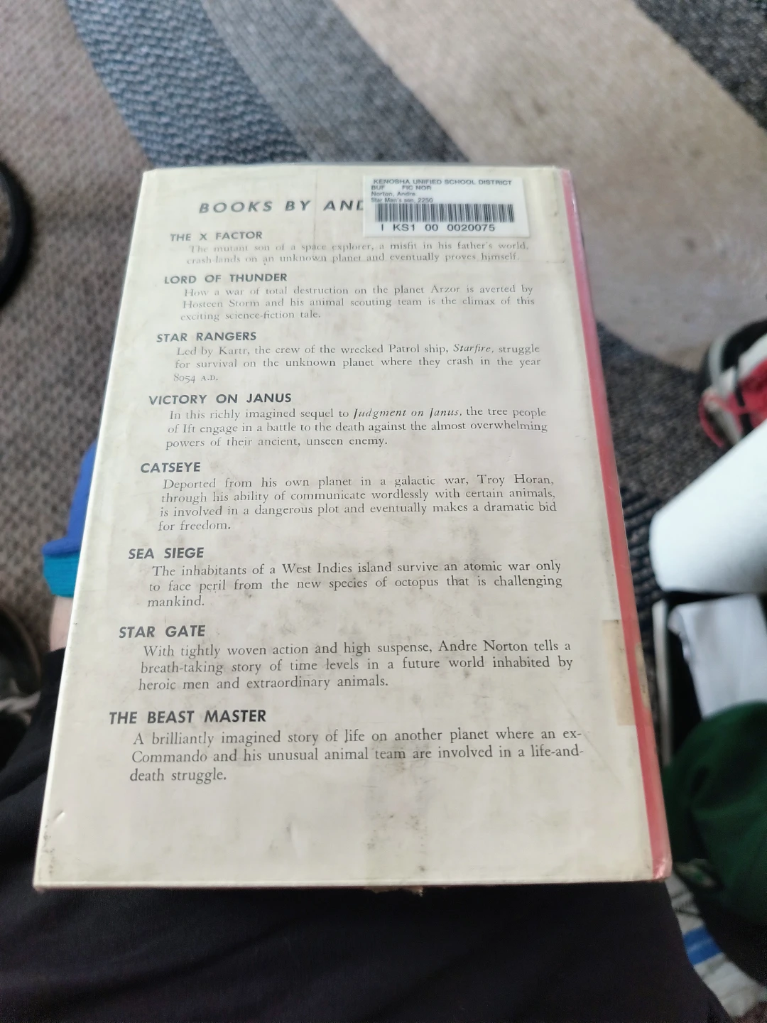 Old Book Star Mans Son  2250 AD dated 1952 - photo 3