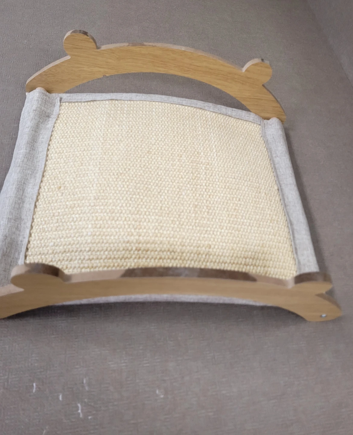 Wooden Cat Scratcher Hammock - photo 2