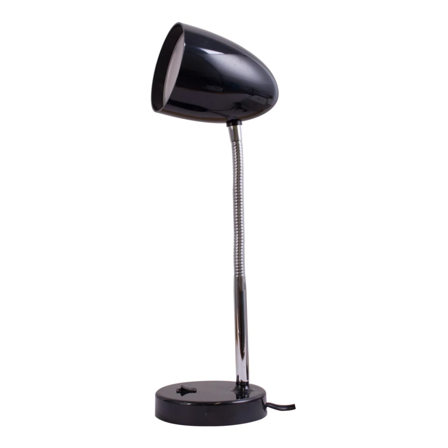 LED Modern Minimalistic Desk Lamp, Black Plastic - photo 2