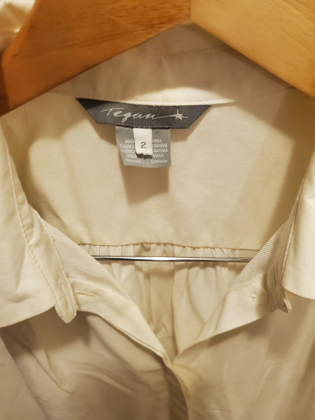 Tegan Cream Sleeveless Button-Up Dress - photo 2