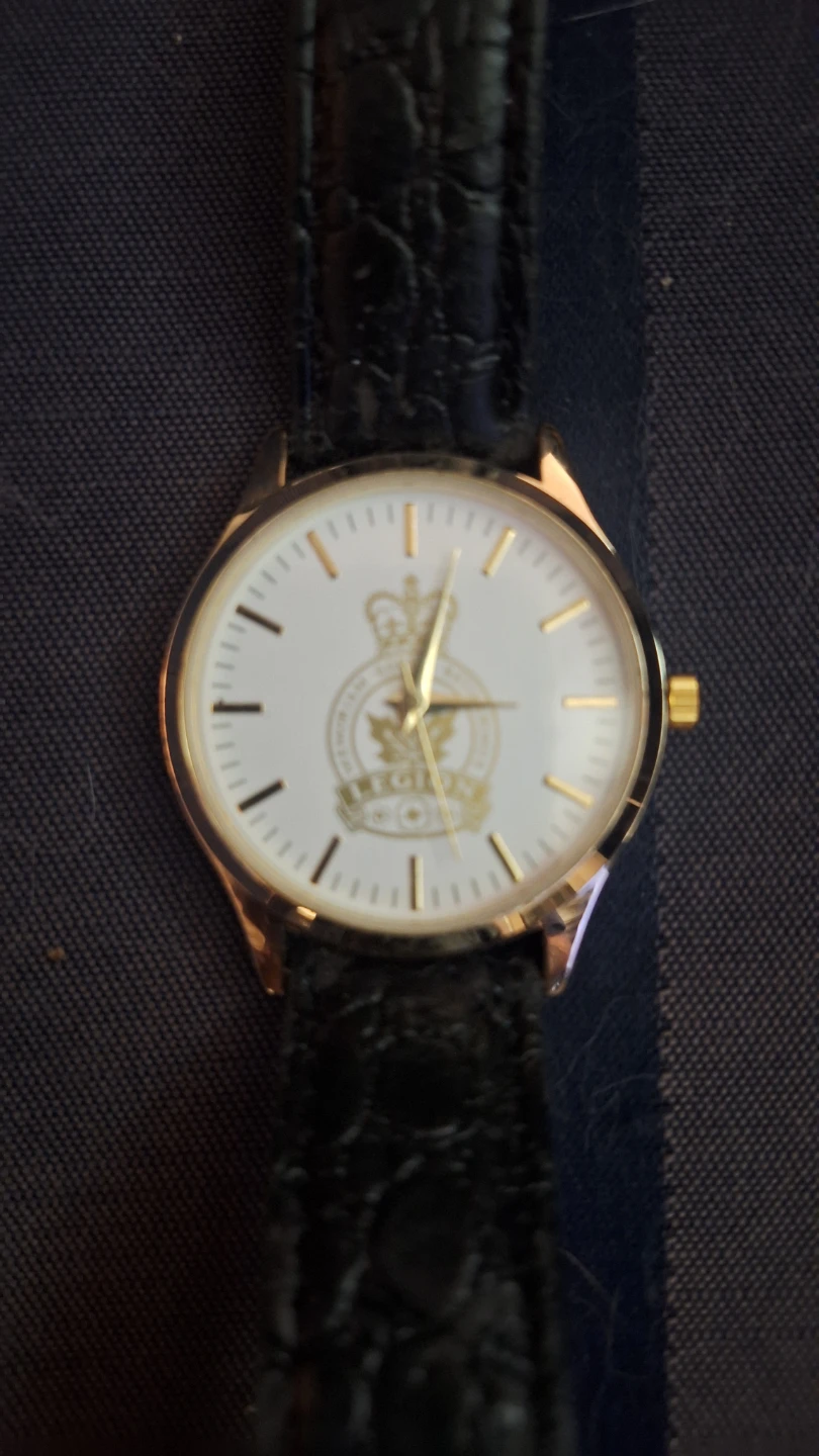 The Royal Canadian Legion's  Memorial  watch