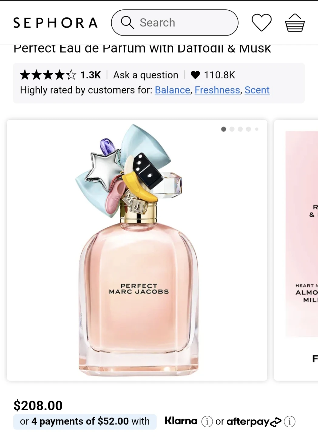 Marc Jacobs Perfect Eau de Parfum 100ml