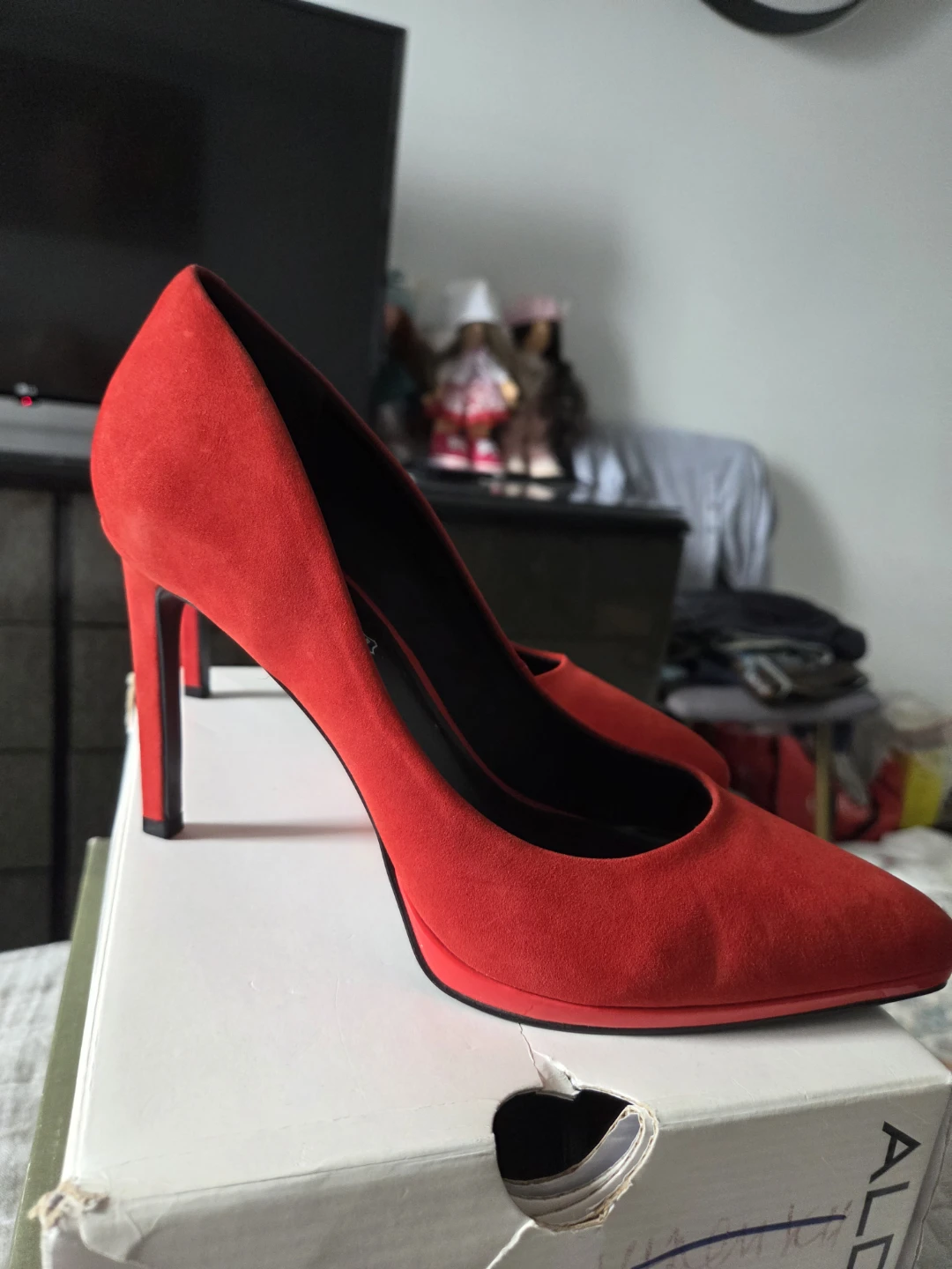 Red ALDO Heels - AZARA-63