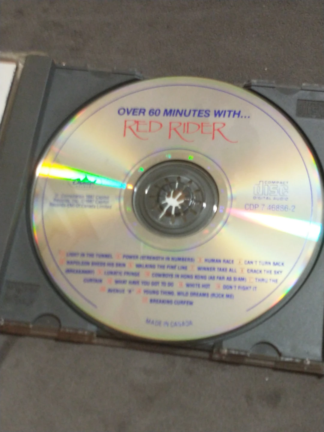 AMAZING! Red Rider - Over 60 Minutes With... CD - photo 3
