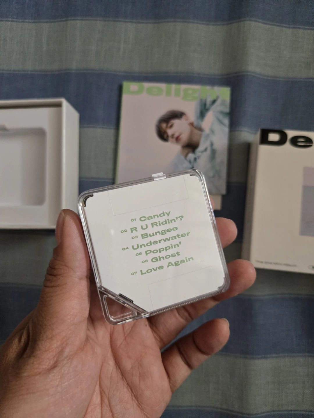 BAEKHYUN DELIGHT KIHNO/NFC ALBUM CHARM IN MINT VER - photo 5