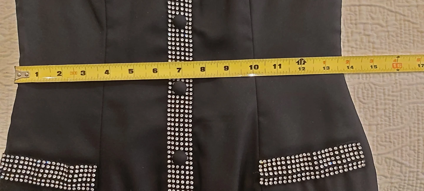 Black Sleeveless Embellished Dress - photo 5