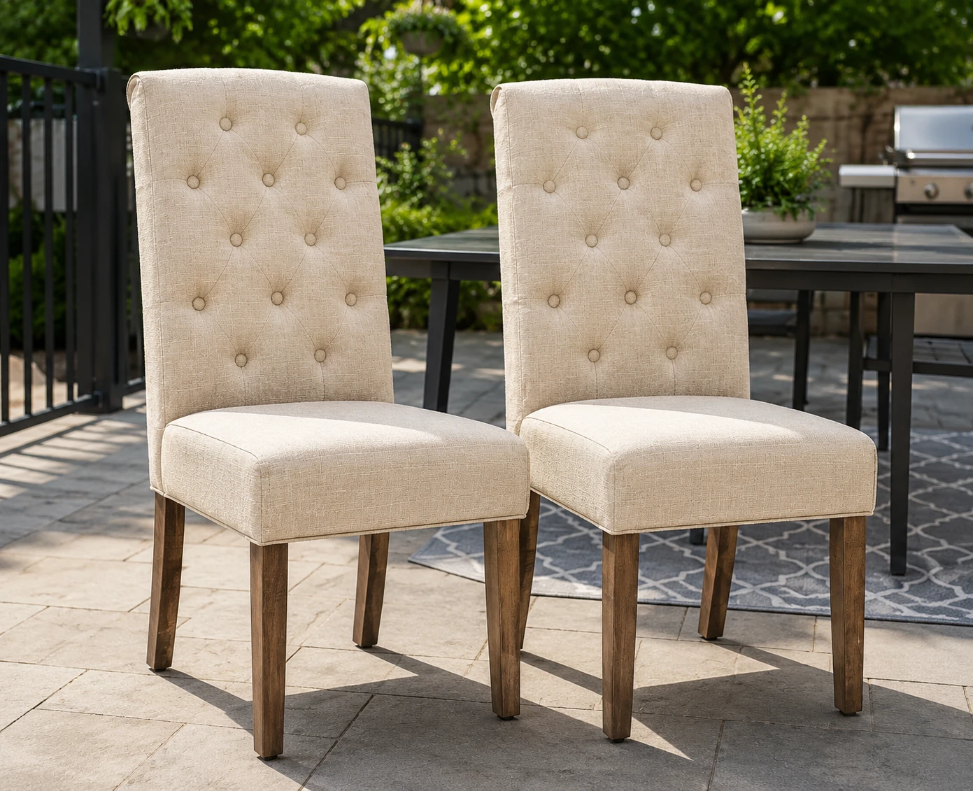 BN<>Tufted Upholstered Dining Chairs (Set of 2)