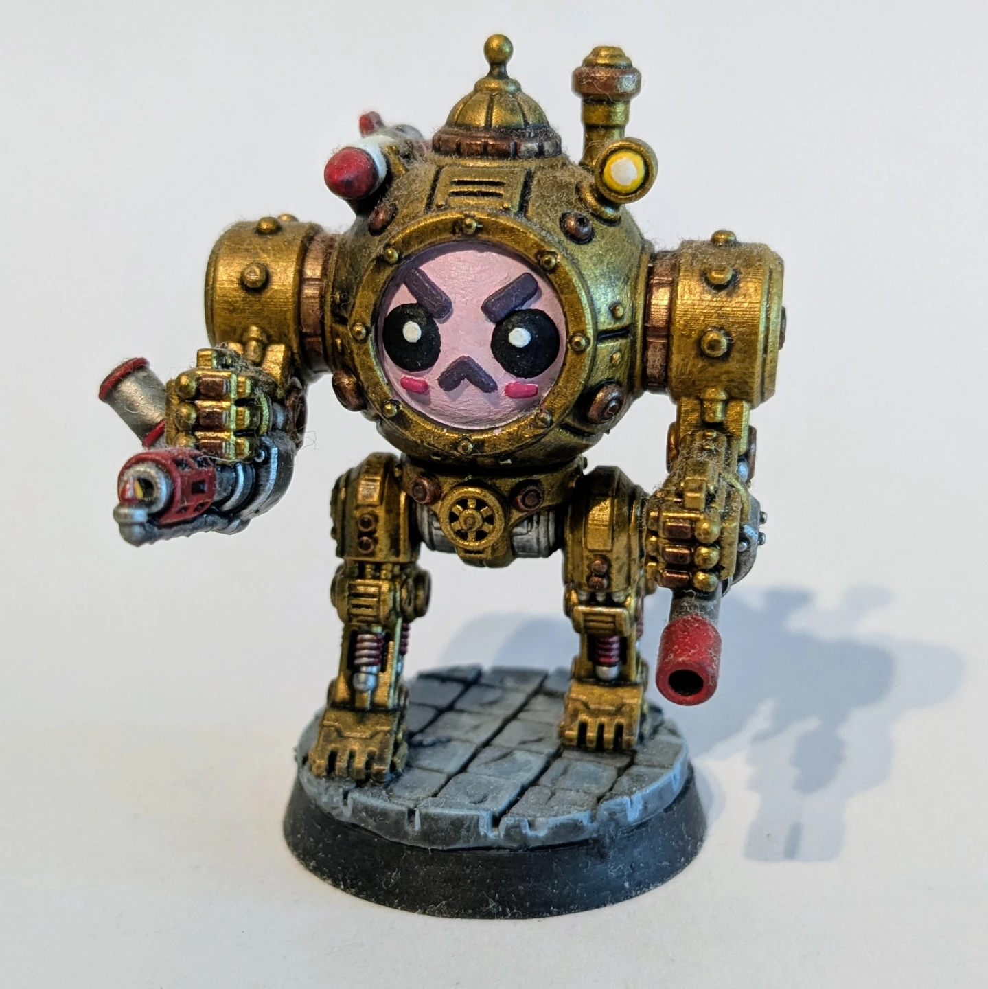 Miniature Steampunk Robot Figure