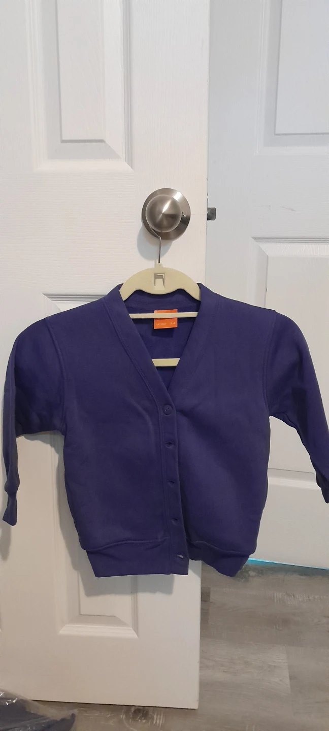 Purple Cardigan
