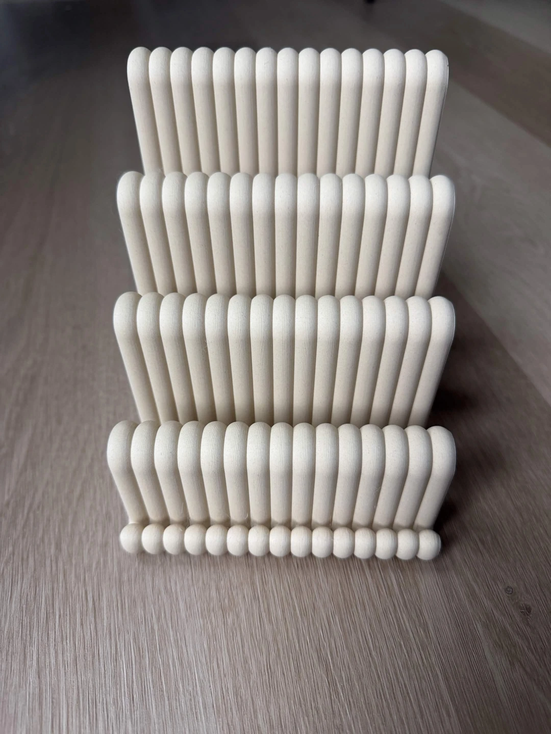 Cream Ripple Organizer Stand - photo 4