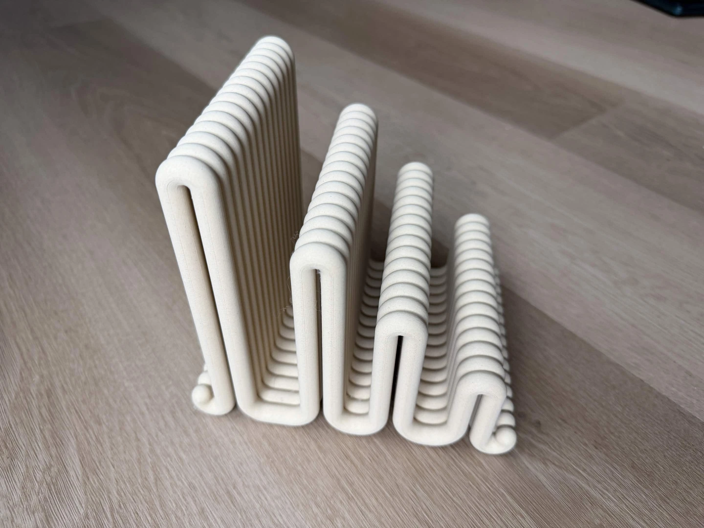 Cream Ripple Organizer Stand - photo 5