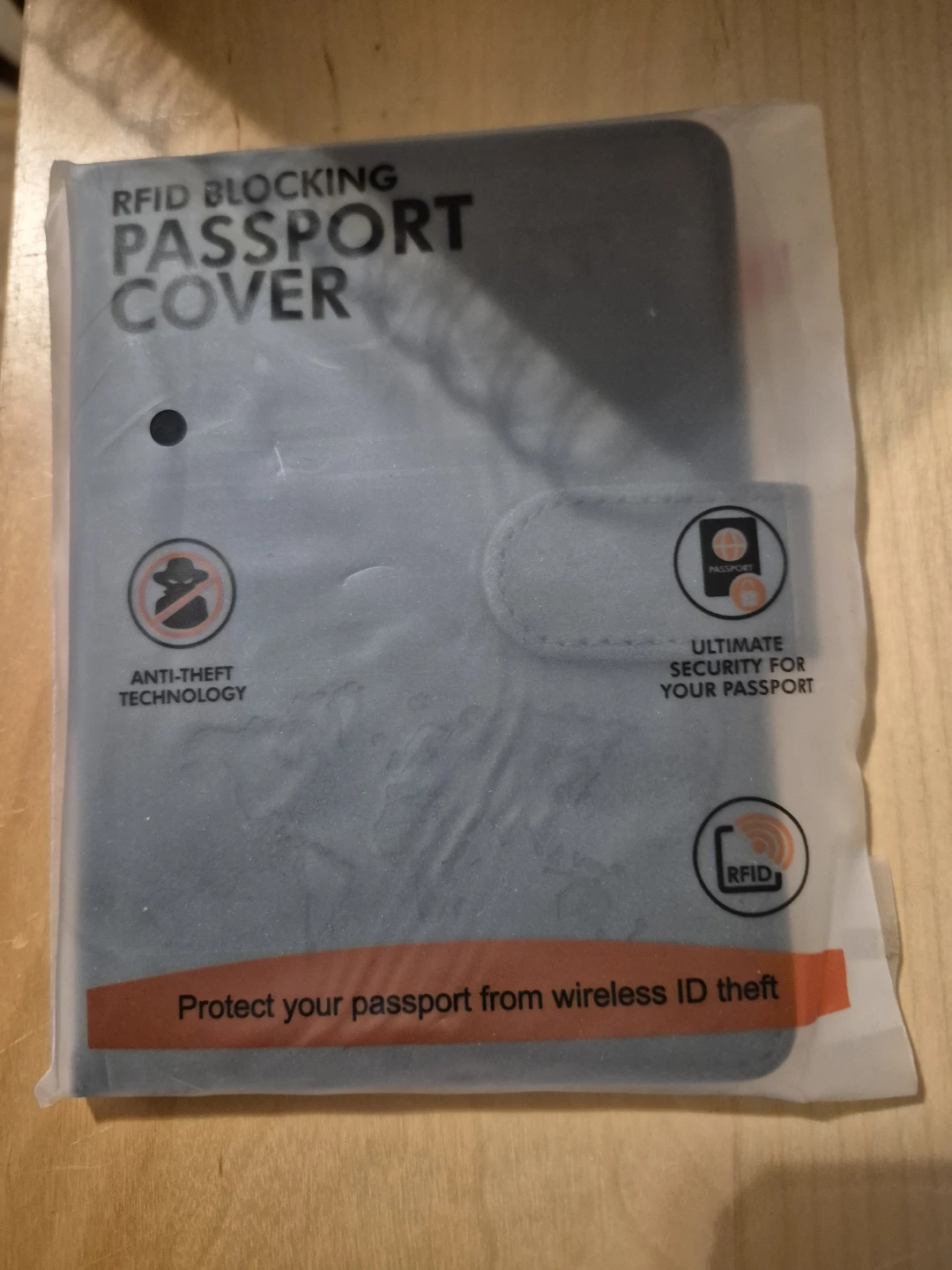 BNIB)RFID Blocking Passport Cover