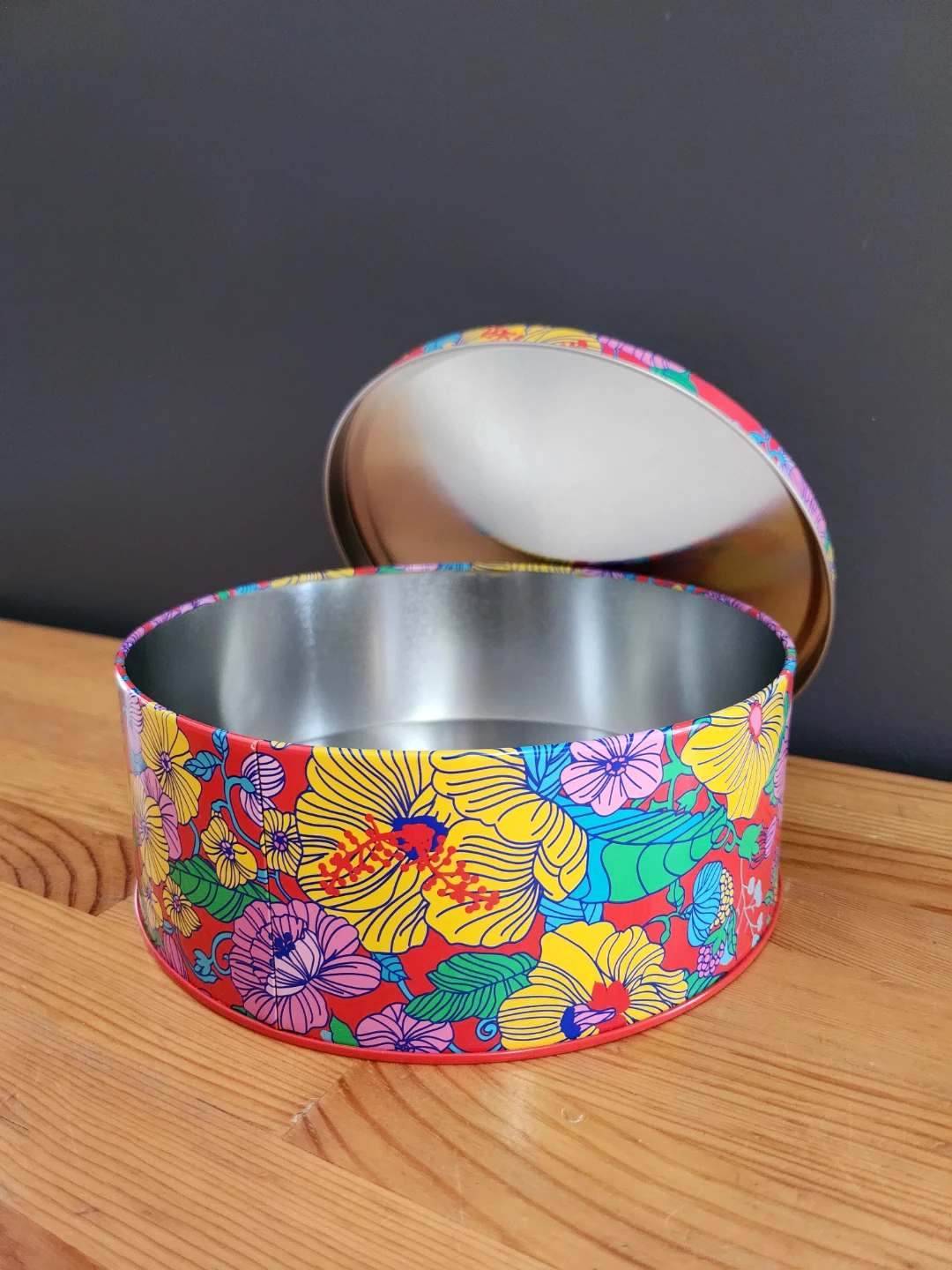 LUSH Floral Round Storage Tin - photo 2