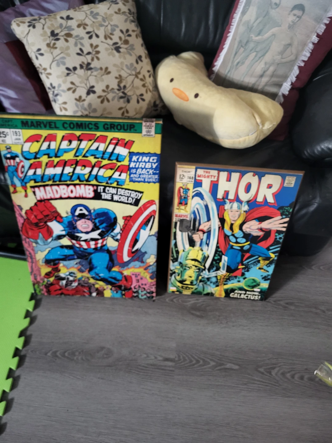 Super Hero Comic Poster Art