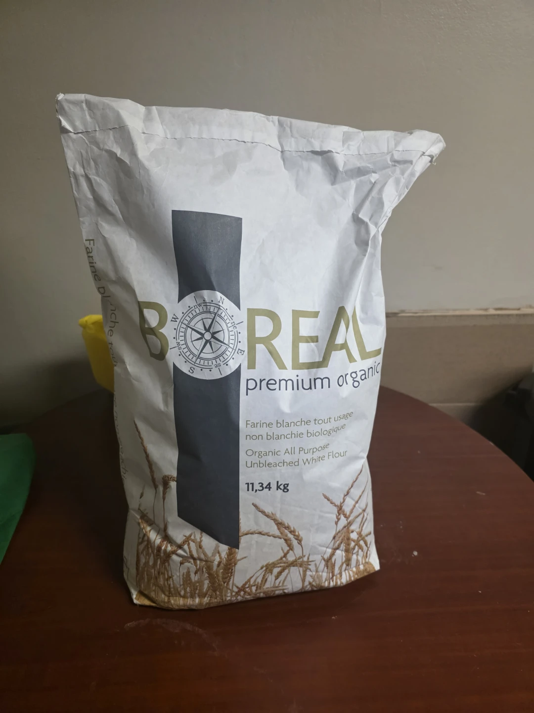Boreal Organic All Purpose Unbleached White Flour 11.34 kg - photo 2
