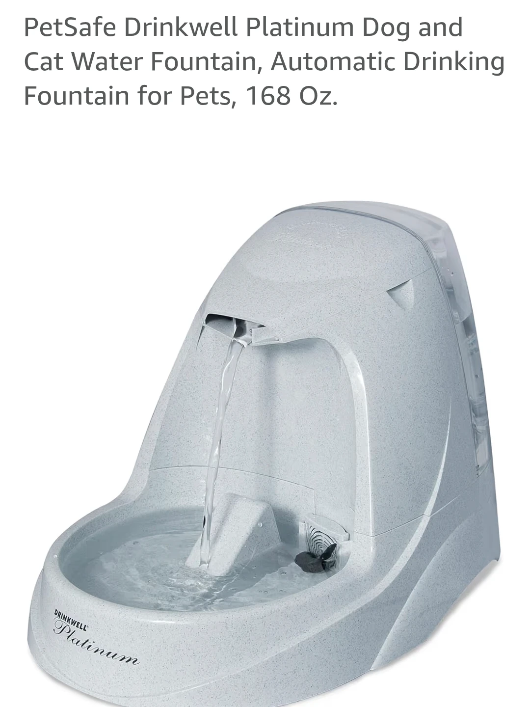 Drinkwell Platinum Pet Fountain