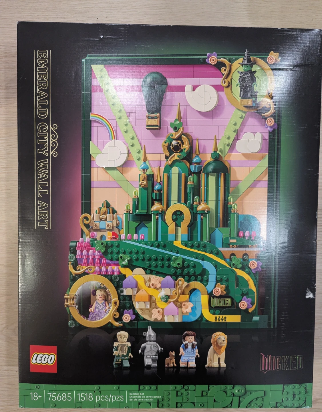 Lego Wicked 75685 Emerald City Wall Art