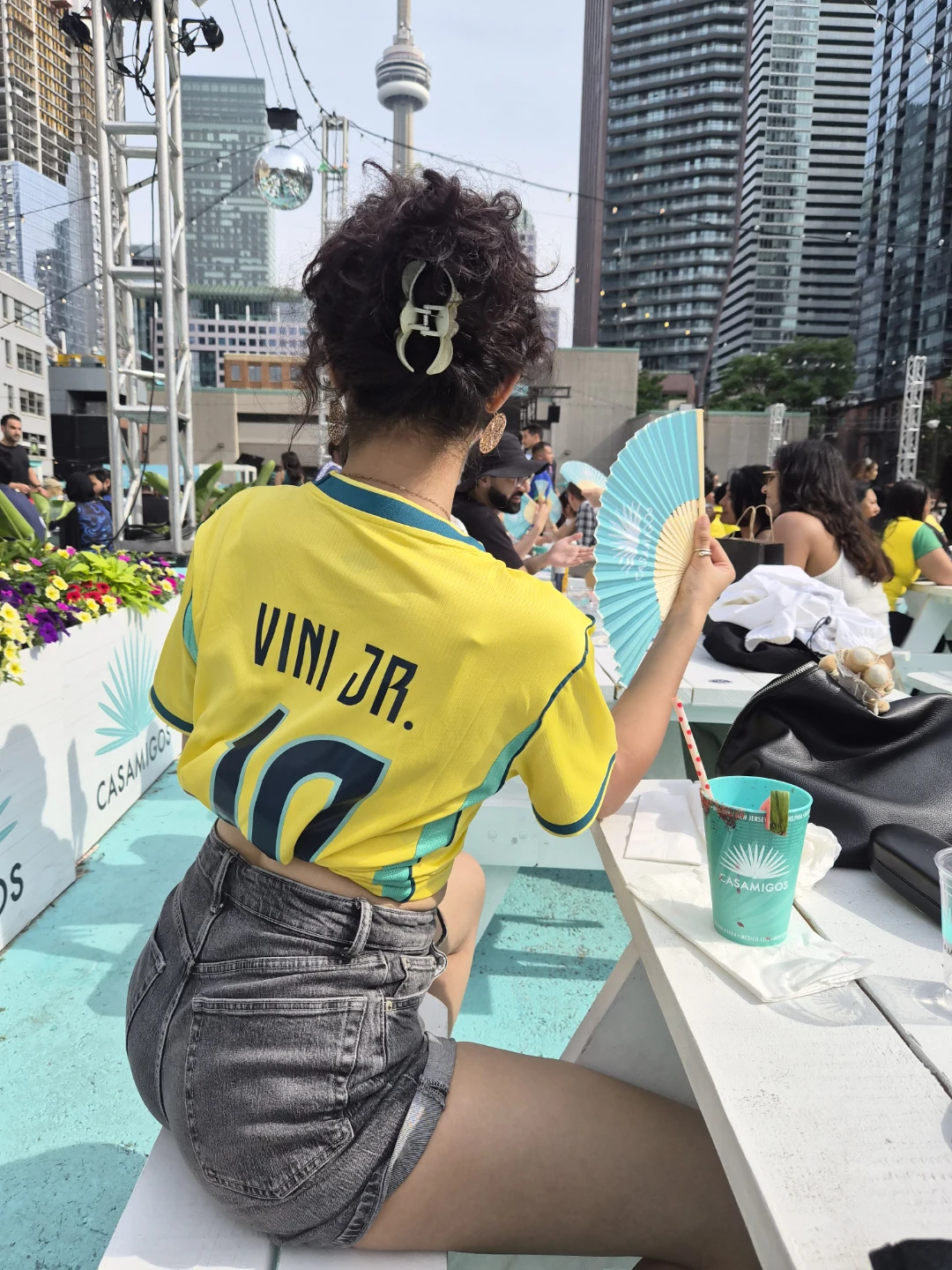 Brazil National Football Team Jersey Vini Jr. #10 - photo 2