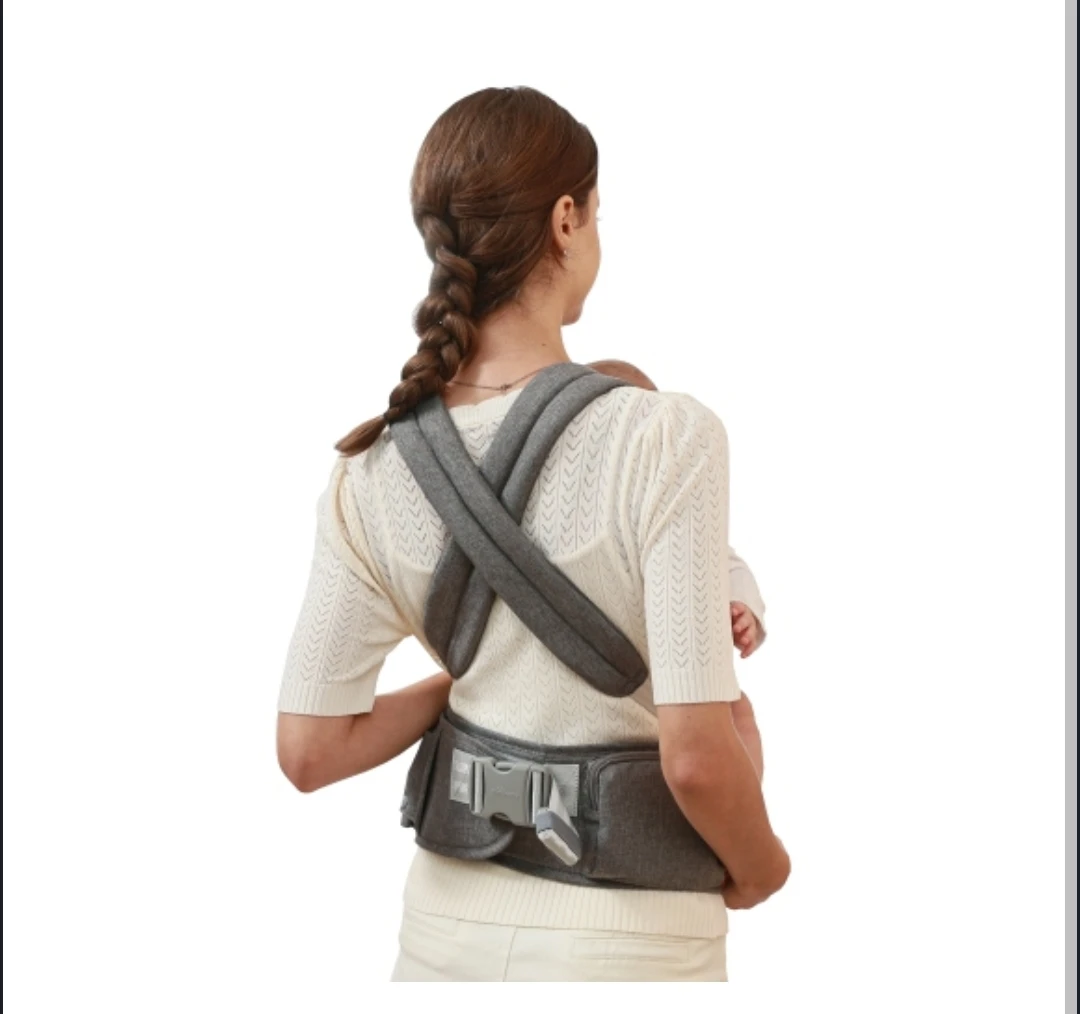 SUNVENO Grey Baby Carrier Hip Seat - photo 4