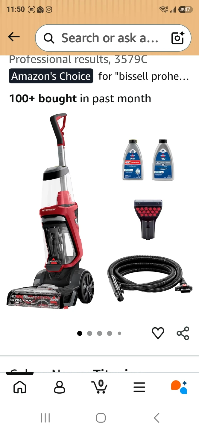Bissell ProHeat 2X Revolution Carpet Cleaner - photo 4