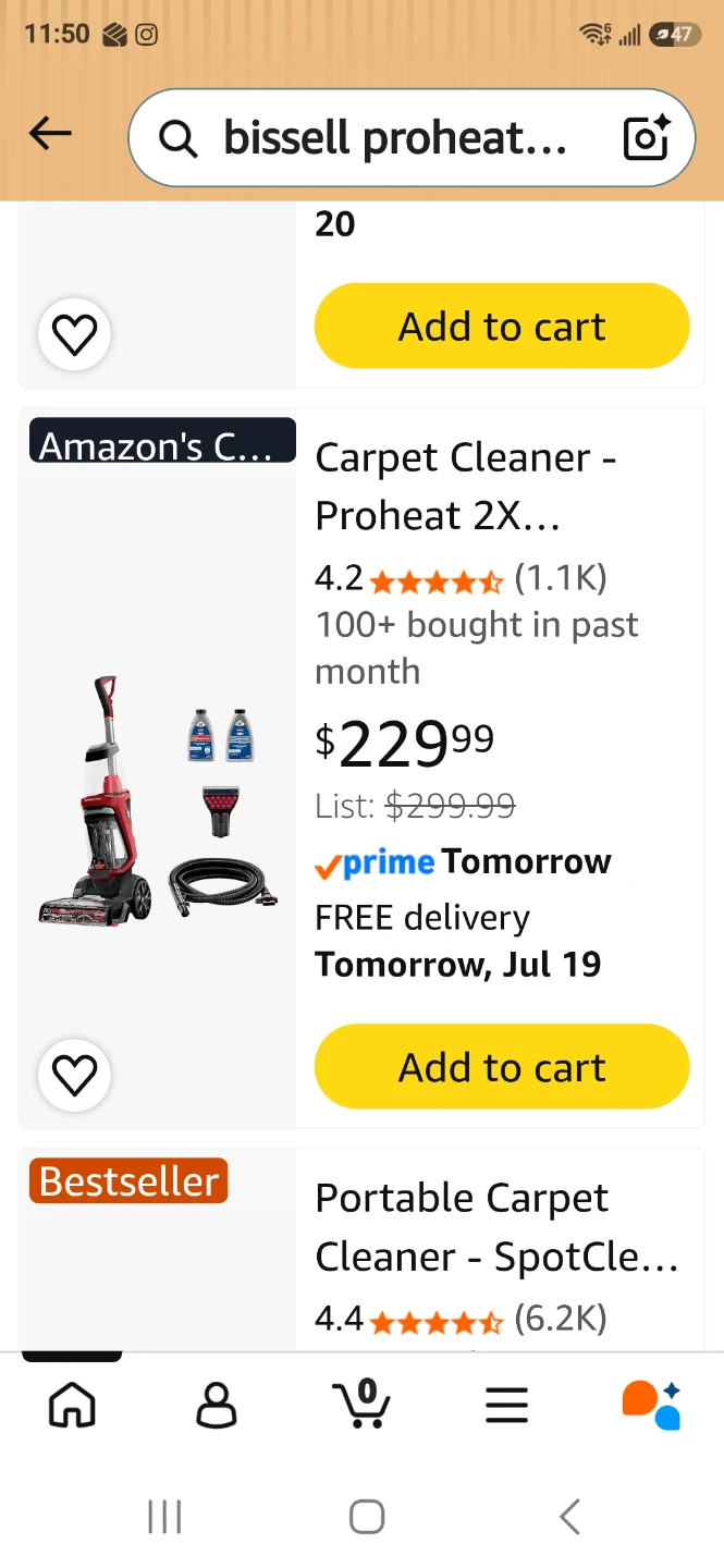 Bissell ProHeat 2X Revolution Carpet Cleaner - photo 5