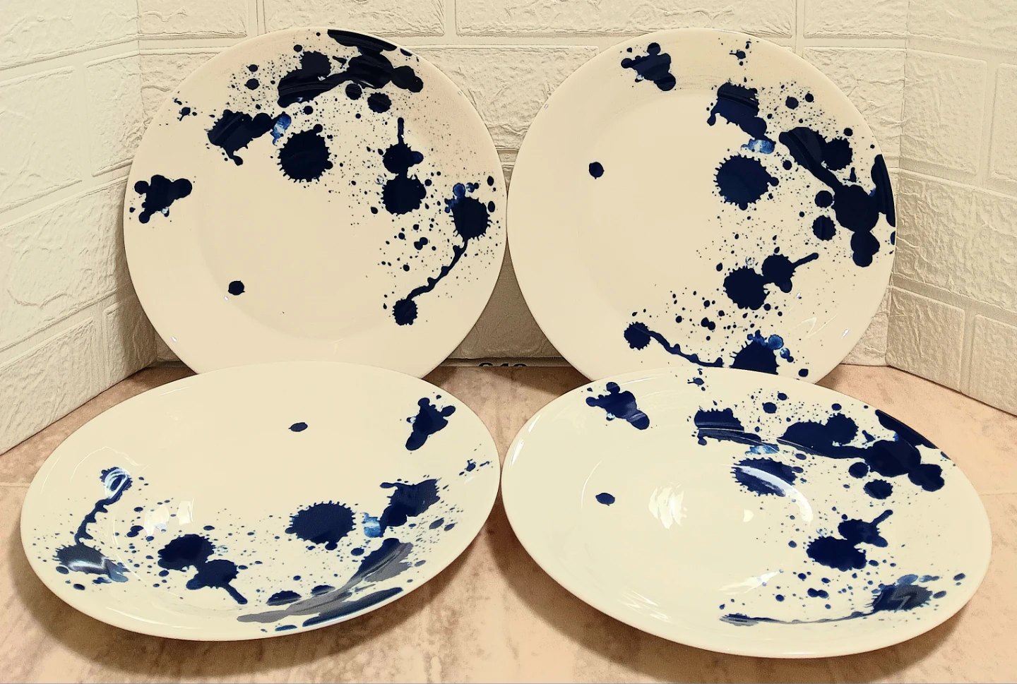 🍽Royal Doulton Pacific Dinner Plates - Set of 4🍽