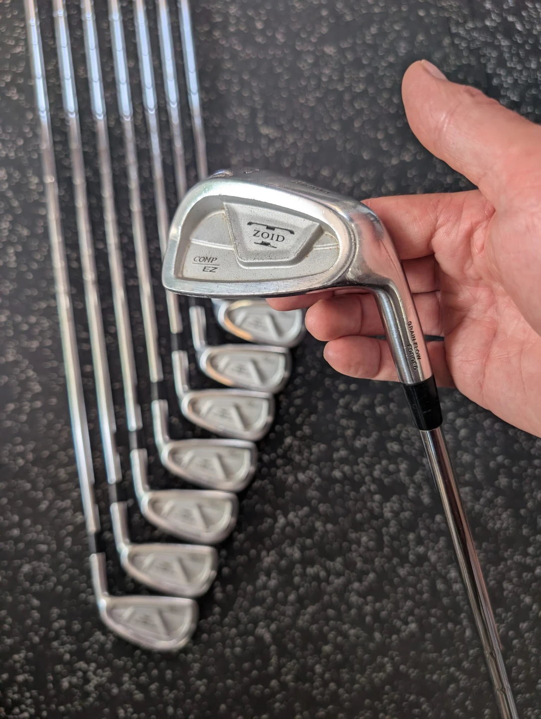 Mizuno ZOID COMP EZ Golf Irons- mens right handed - photo 3