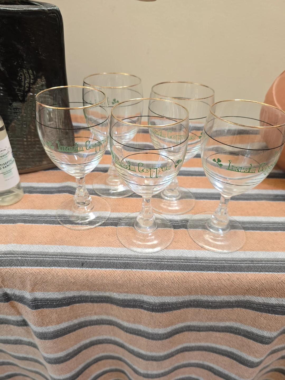 Set of 5 Vintage Irish Coffee Glasses - photo 3