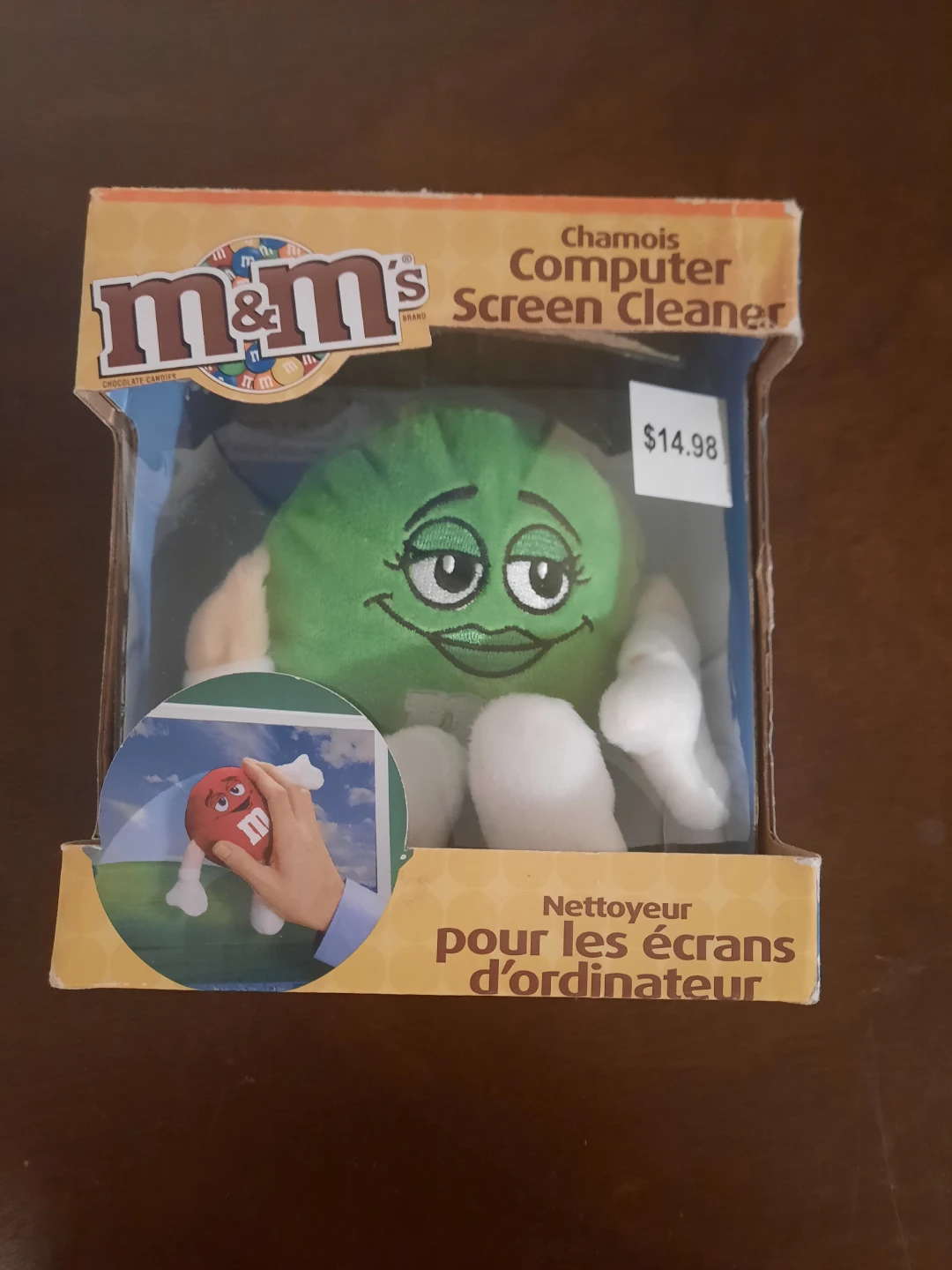 M&M's Green Character Computer Screen Cleaner